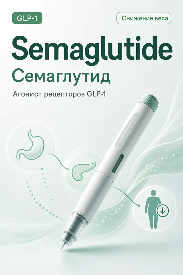 Семаглутид — GLP-1 агонист